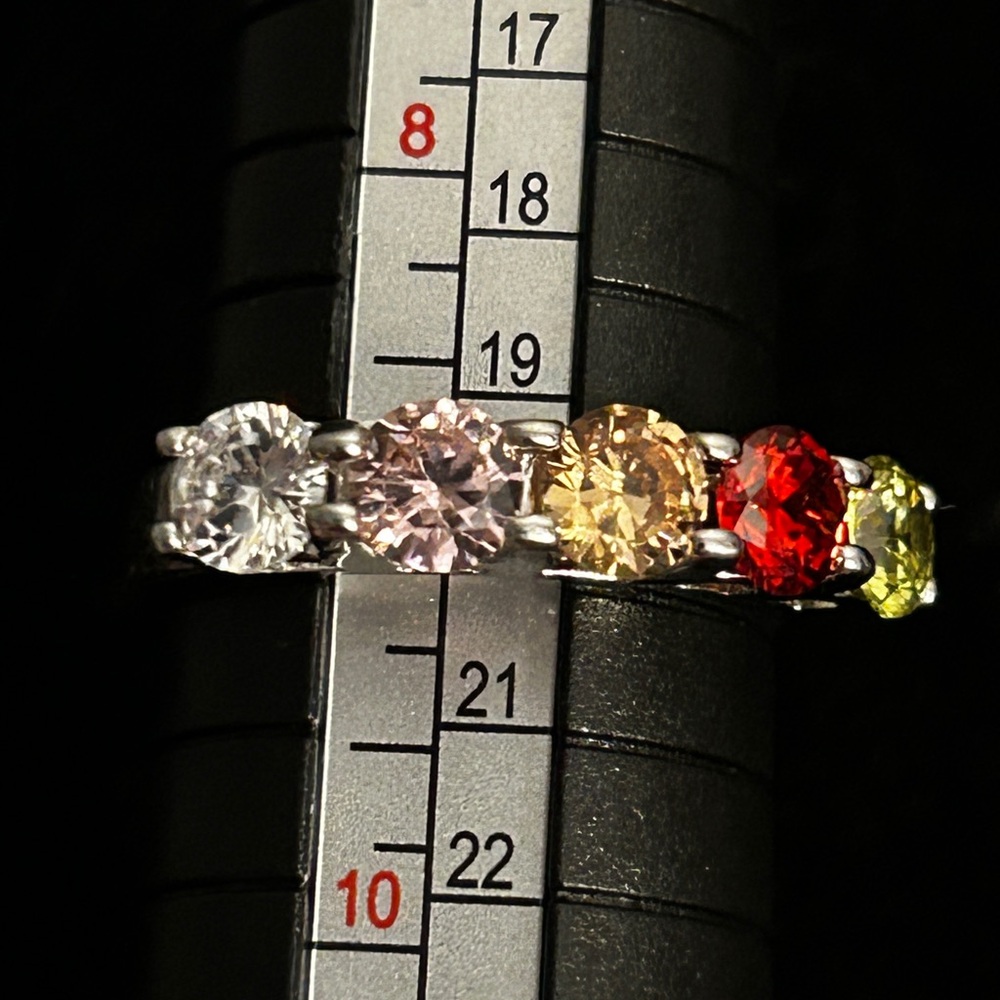 Sterling 925 Eternity style ring. Size 9
